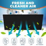 Activated Carbon Vent Filters - 24-Pack 4"x10