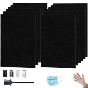 12-Pack Activated Carbon Pre-Filters for Winix