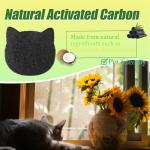 Cat Litter Box Activated Charcoal Filters - 6 Pack