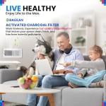 Activated Carbon Filter Sheet 16” x 48” (2-Pack)