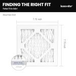Komashr 4-Pack 8x8x1 MERV 8 Air Filters