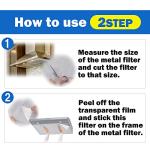 Universal Peel & Stick Range Hood Filter