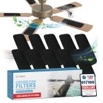 Ceiling Fan Filters - 10 Pack Activated Carbon Pads