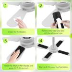 15 Pack Ceiling Fan Activated Carbon Filters