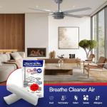 BioStrike Easy-Attach Ceiling Fan Blade Filters