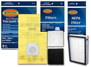 EnviroCare Vacuum Bags & HEPA Filter Combo Pack