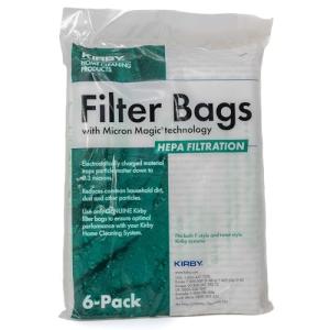 Kirby HEPA Filter Bags 6-Pack for Vacuums