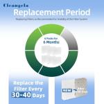 Cleangela 6 Pack Humidifier Filters Compatible Replacement