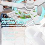 Tuanse 20 Pack Ceiling Fan Filters - Coconut Zeolite