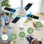 10 Pack Coconut Carbon Ceiling Fan Filters