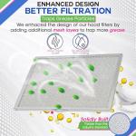 Bagean Aluminum Range Hood Filter 2-Pack