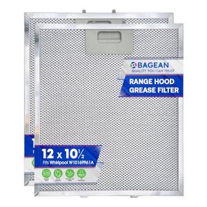 Bagean Range Hood Filter Replacement, 2-Pack