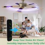 10 Pack Coconut Carbon Ceiling Fan Filters
