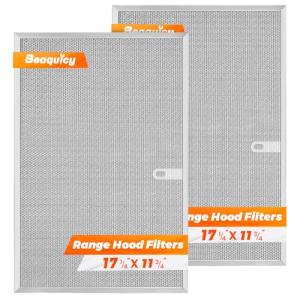 2026 Upgrade Aluminum Range Hood Filter 2 Pack