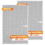 2026 Upgrade Aluminum Range Hood Filter 2 Pack