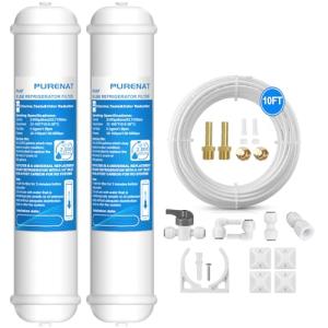 Refrigerator Inline Water Filter Replacement – 2 Pack