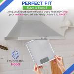 Bagean Range Hood Filter Replacement, 2-Pack