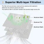 Allure Range Hood Grease Filter - Aluminum Mesh