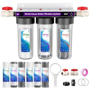 3-Stage Whole House Water Filter System
