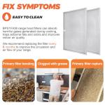 2026 Upgrade Aluminum Range Hood Filter 2 Pack