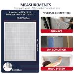 Demiwise MERV 8 Washable Electrostatic Air Filter