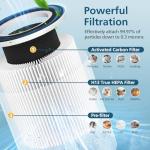 B-D02L/M05 HEPA Replacement Filter, 2 Pack