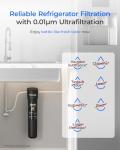 Waterdrop Inline Water Filter for Refrigerator & Icemaker