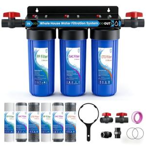 Whole House Water Filtration System with Extra Filters