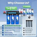 Whole House Water Filtration System with Extra Filters