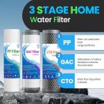 Whole House Water Filtration System with Extra Filters