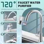 Sink Faucet Water Filter with 2-Mode Spray