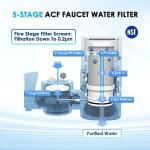 Vortopt Sink Water Filter - Rapid Flow System