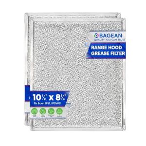 Bagean Range Hood Vent Filter 2-Pack 10.5" x 8.75