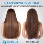 weAQUA Heavy Duty Shower Filter for Hard Water