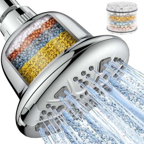 MakeFit High Pressure Filtered Shower Head - Chrome