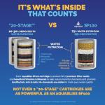 AquaBliss Shower Filter Replacement Cartridge - 1-Pack