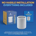 AquaBliss Shower Filter Replacement Cartridge - 1-Pack