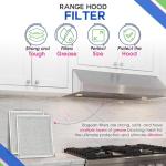 Bagean Range Hood Vent Filter 2-Pack 10.5" x 8.75