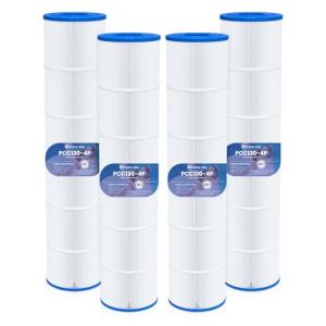 Future Way 4-Pack CCP520 Pool Filter Cartridges Replacement for Pentair Clean & Clear Plus 520, Replace Pleatco PCC130, Pentair R173578, 520 sq.ft