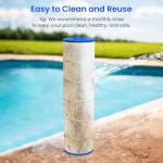 Future Way 4-Pack C4030 Pool Filter Cartridges Replacement for Hayward SwimClear C4030, C4025,C4020, Replace Hayward CX880XRE, Pleatco PA106, Unicel C-7488, 425sq.ft