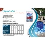 Celapool Low Dust Swimming Pool DE Filter Media | CelaPool® Diatomaceous Earth Low Dust Swimming Pool Filter Aid/Filter Powder (24 Pound)