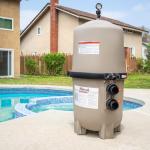 XtremepowerUS DE Pool Filter for In-Ground Pool and Spa 120 Gallons Per Minute Diatomaceous Earth DE Filter Swimming Pool Filter, 60 Square Foot