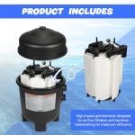 loosoo 36 Square Foot/72 GPM D.E. Pool Filter W3DE3620 Fit for Hayward Pro-Grid Diatomaceous Earth Filter, In-Ground Pools Vertical Grid Assembly 36sq ft, Replace DE3620