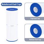 Cryspool® 04075 Filter Compatible with C-4950, PRB50-IN, FC-2390, Guardian 413-212-02, J200 Series Filter, 03FIL1600, 373045, Cal Spa Hot Tub Filter, 50 Sq. Ft Spa Filter Cartridge, 2 Pack