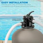 XtremepowerUS 24" Sand Filter Inground Ground Above Ground System Swimming Pool 29,400 Gallons
