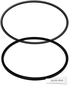 IWIWE R0446200 Lid Seal Gasket & O-Ring Compatible with Jandy JEP, SHPF, SHPM and SWF Swimming Pool Pump & Spa Pump Replacement -1 Set(2008-Current)