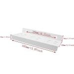 TAODAN 10Inch Heavy Duty Steel Water Filter Shell Bracket for Whole House Mounting, Reduces Flex and Supports 10Inch Water Filter Housing