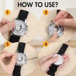 Darlingao 180 Pcs O Ring Watch Gasket Kit, 18 Sizes Rubber Seal O Rings 16–30mm, Waterproof Watch Back Case Gaskets for Watch Repair Replacement