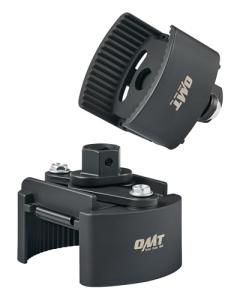 Orion Motor Tech 2 pc. Oil Filter Removal Tool, 60-80 mm & 80-105 mm Adjustable Oil Filter Wrench, Oil Filter Removal Tool, 1/2" & 22 mm Drive Universal Oil Filter Wrench, Black