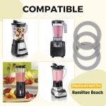 Blender O-Ring Gasket Seal Rubber Sealing O-Gasket Rings, Replacement for Hamilton Beach (Pack of 3)